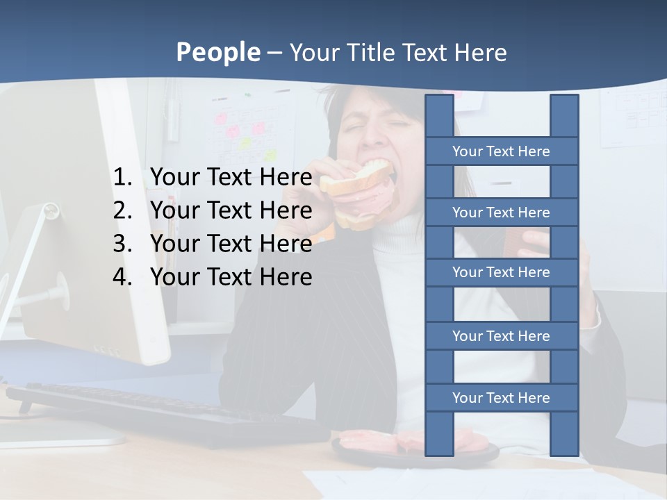 Golf Ball Drive Match PowerPoint Template