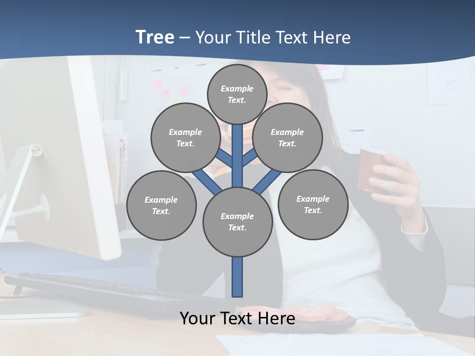 Golf Ball Drive Match PowerPoint Template