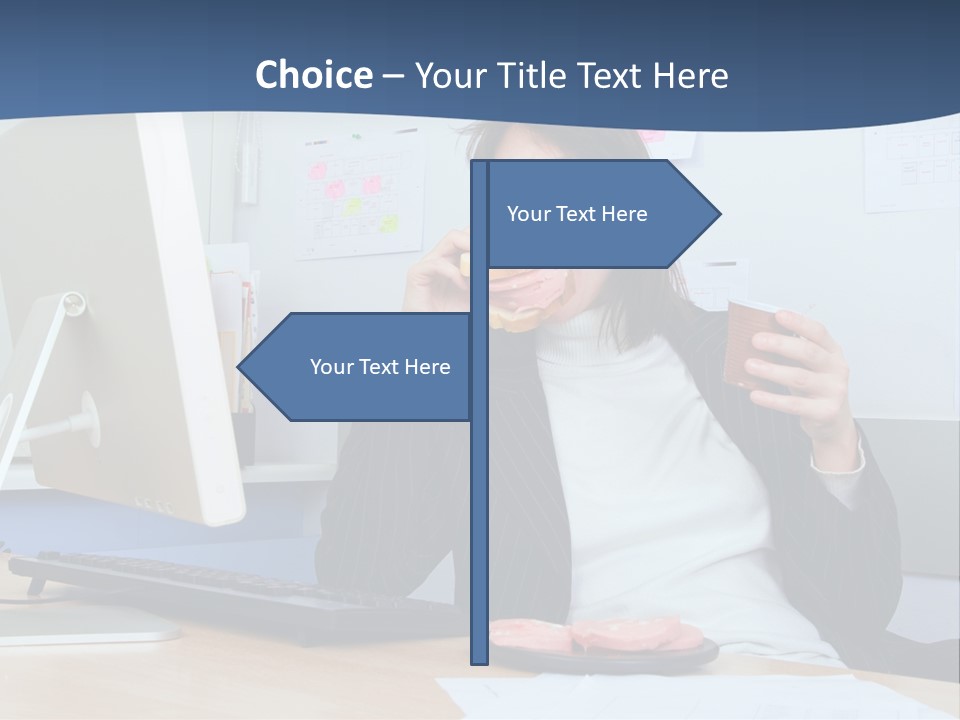 Golf Ball Drive Match PowerPoint Template