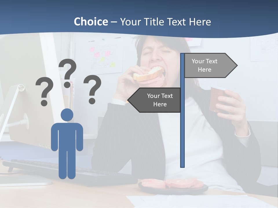 Golf Ball Drive Match PowerPoint Template