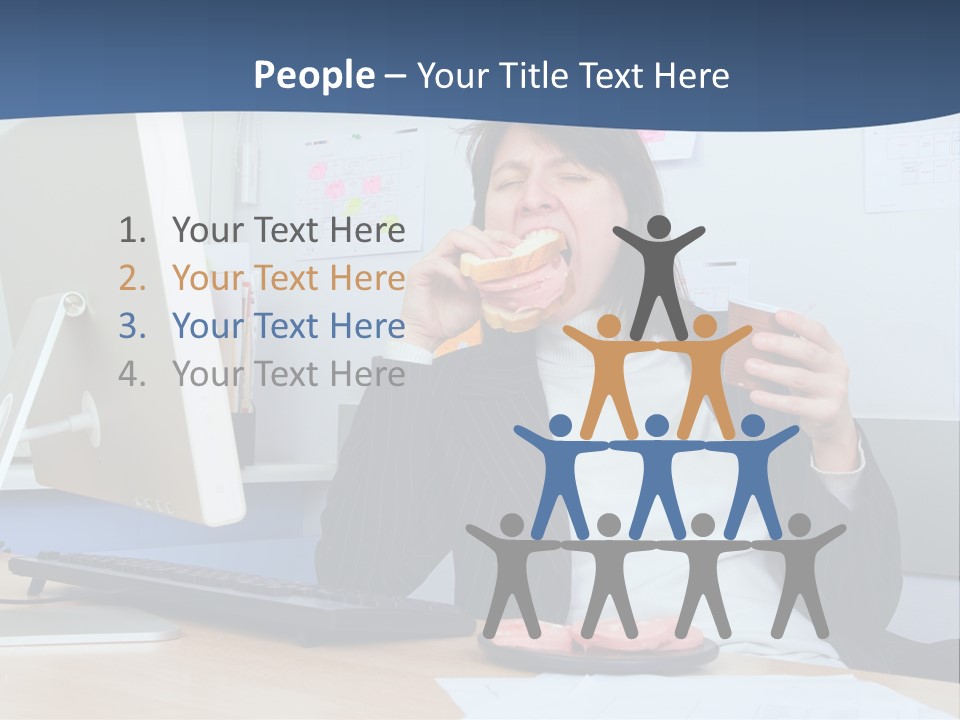 Golf Ball Drive Match PowerPoint Template