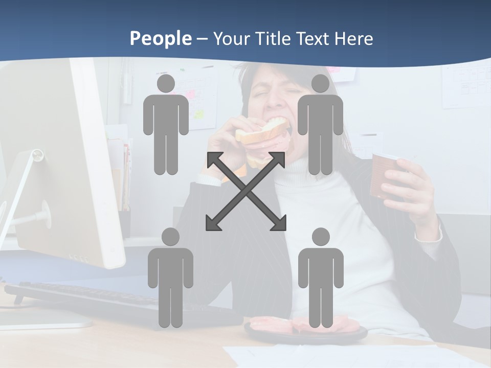 Golf Ball Drive Match PowerPoint Template