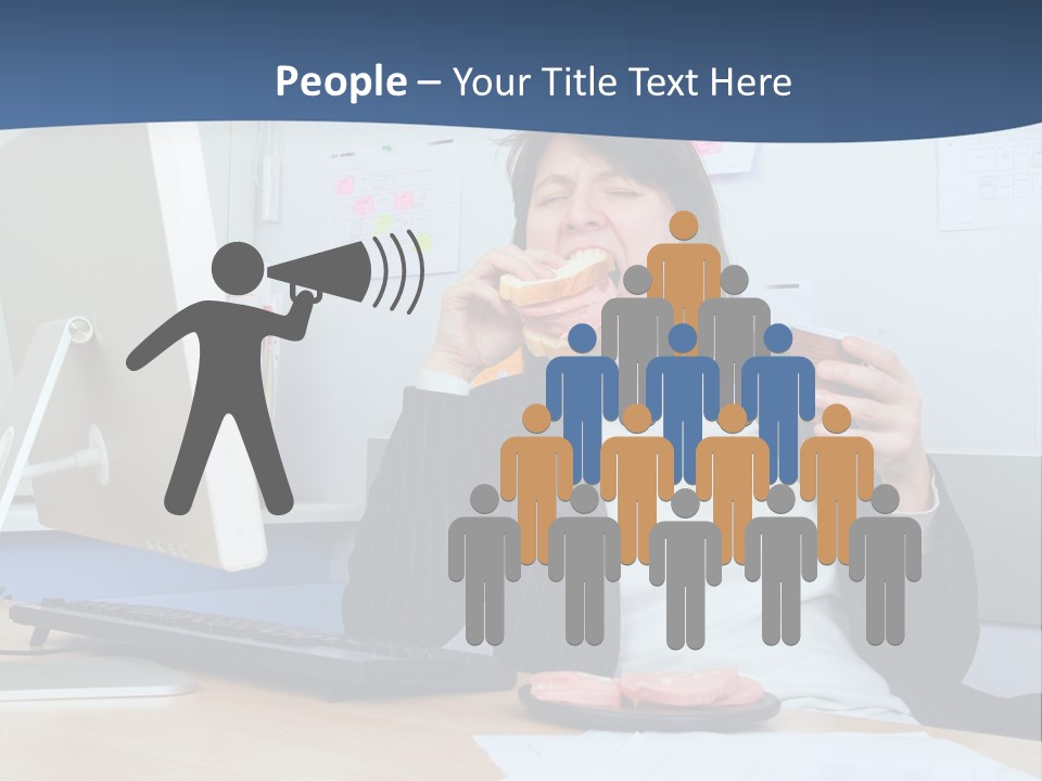 Golf Ball Drive Match PowerPoint Template