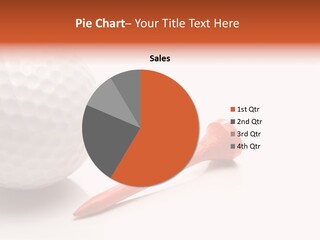 Golf Ball Drive Match PowerPoint Template
