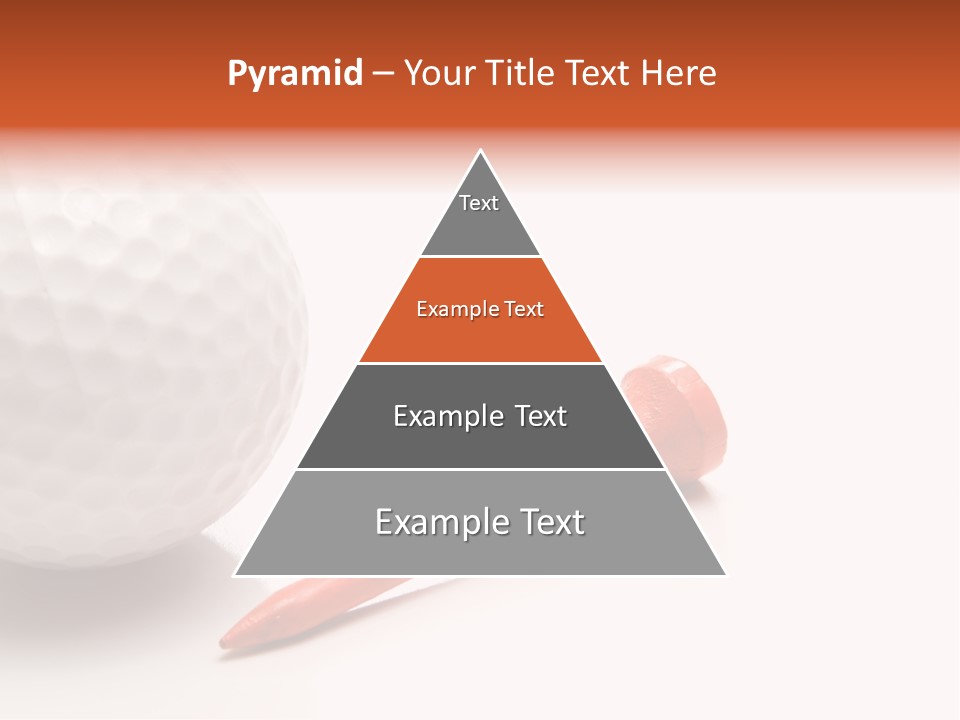 Golf Ball Drive Match PowerPoint Template