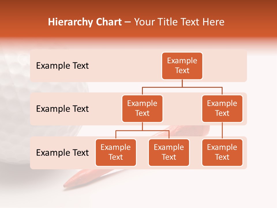 Golf Ball Drive Match PowerPoint Template