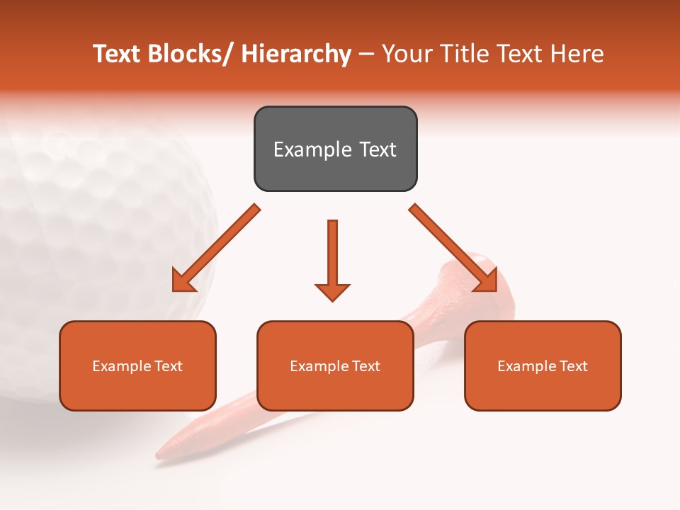 Golf Ball Drive Match PowerPoint Template