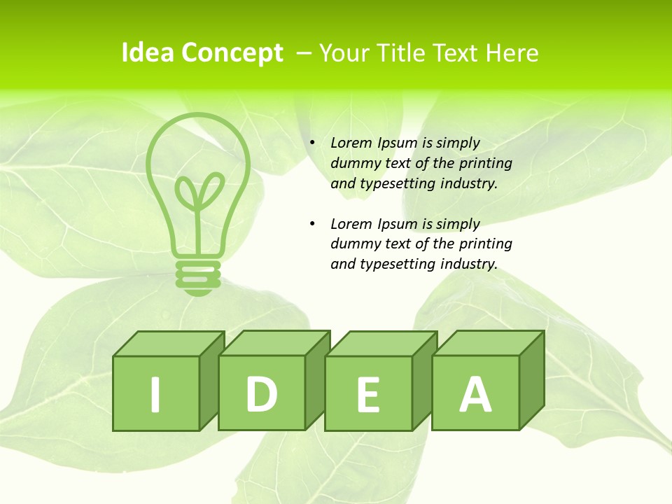 Artistic Realistic Crystal PowerPoint Template