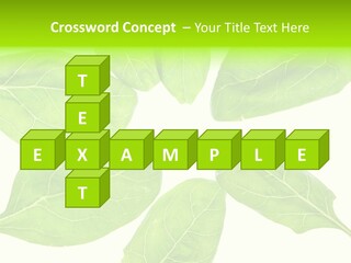 Artistic Realistic Crystal PowerPoint Template