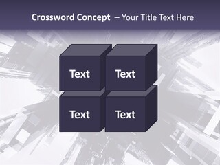 Artistic Realistic Crystal PowerPoint Template