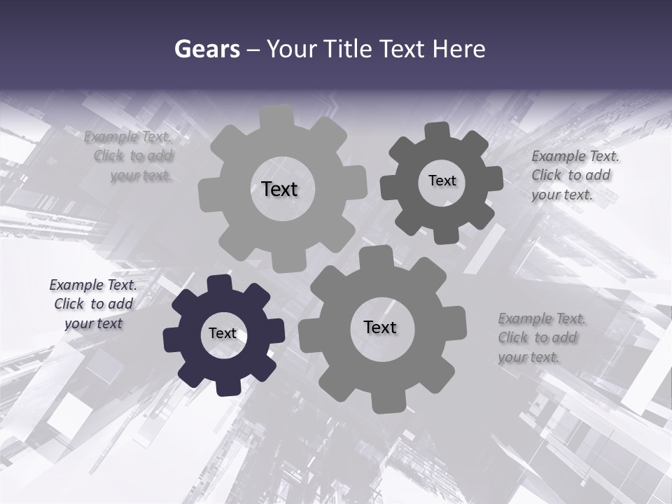 Artistic Realistic Crystal PowerPoint Template