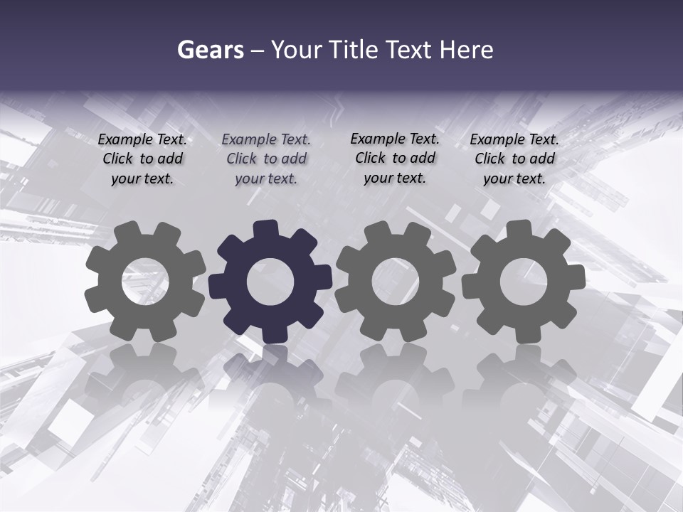 Artistic Realistic Crystal PowerPoint Template