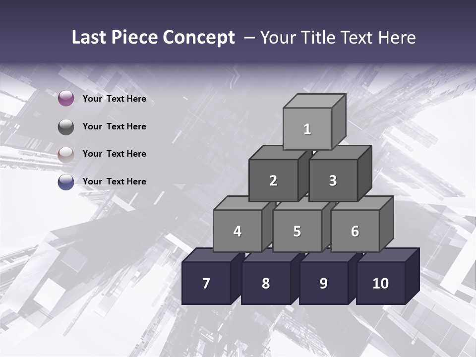 Artistic Realistic Crystal PowerPoint Template