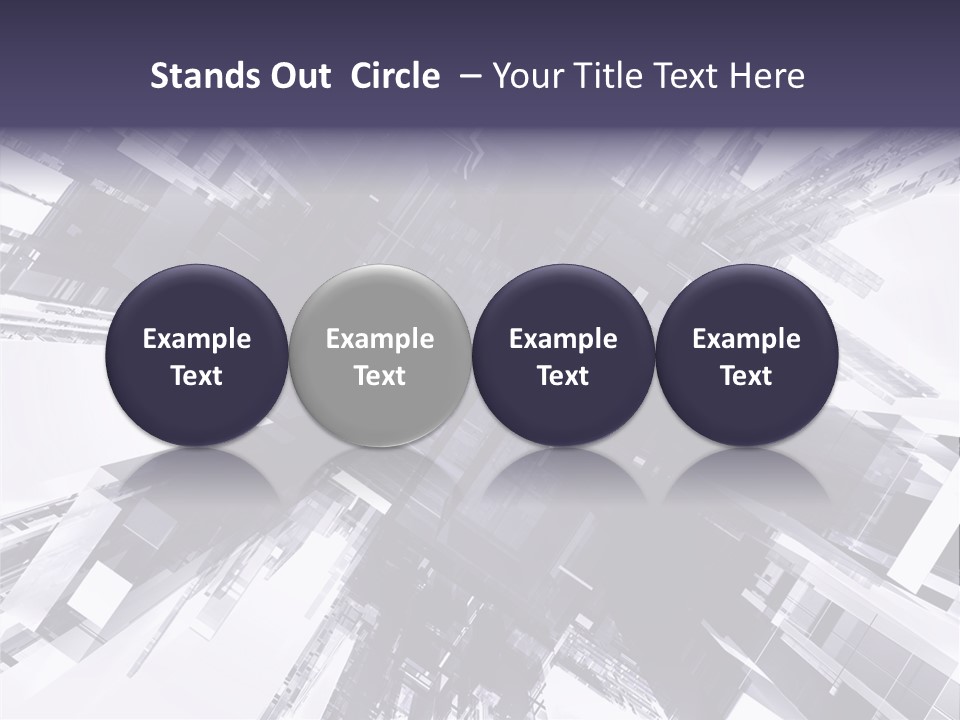 Artistic Realistic Crystal PowerPoint Template