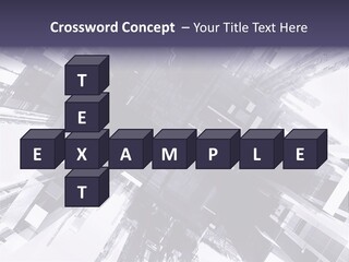 Artistic Realistic Crystal PowerPoint Template