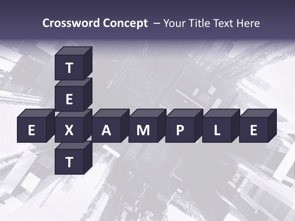 Artistic Realistic Crystal PowerPoint Template