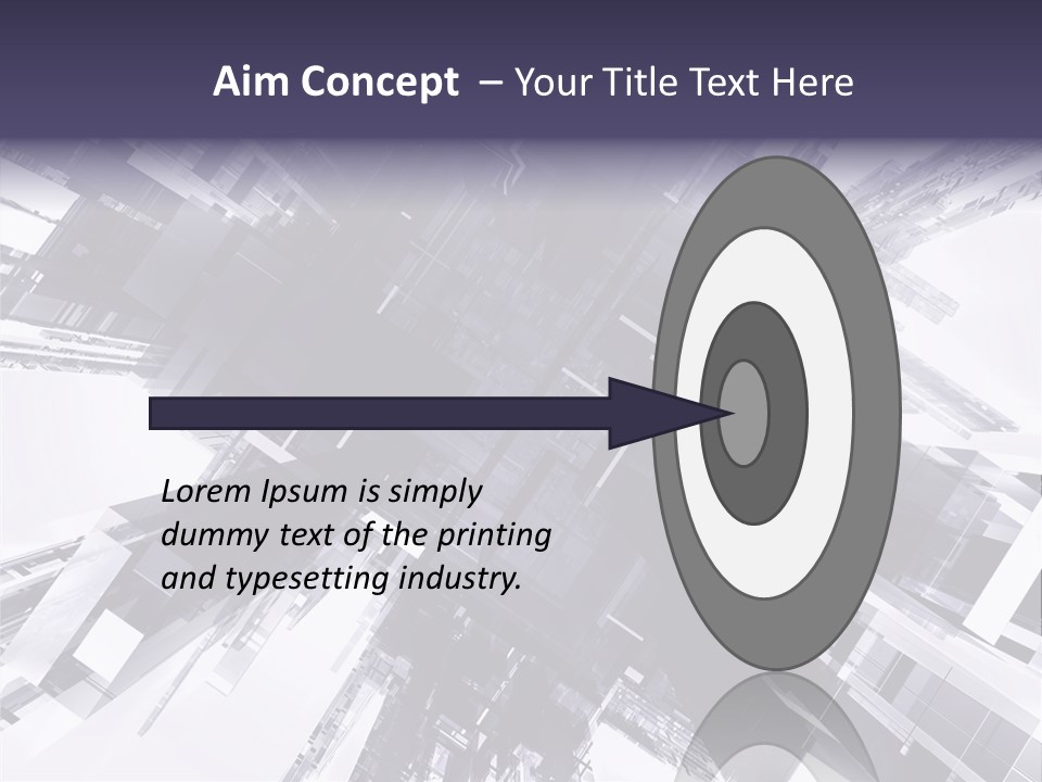 Artistic Realistic Crystal PowerPoint Template