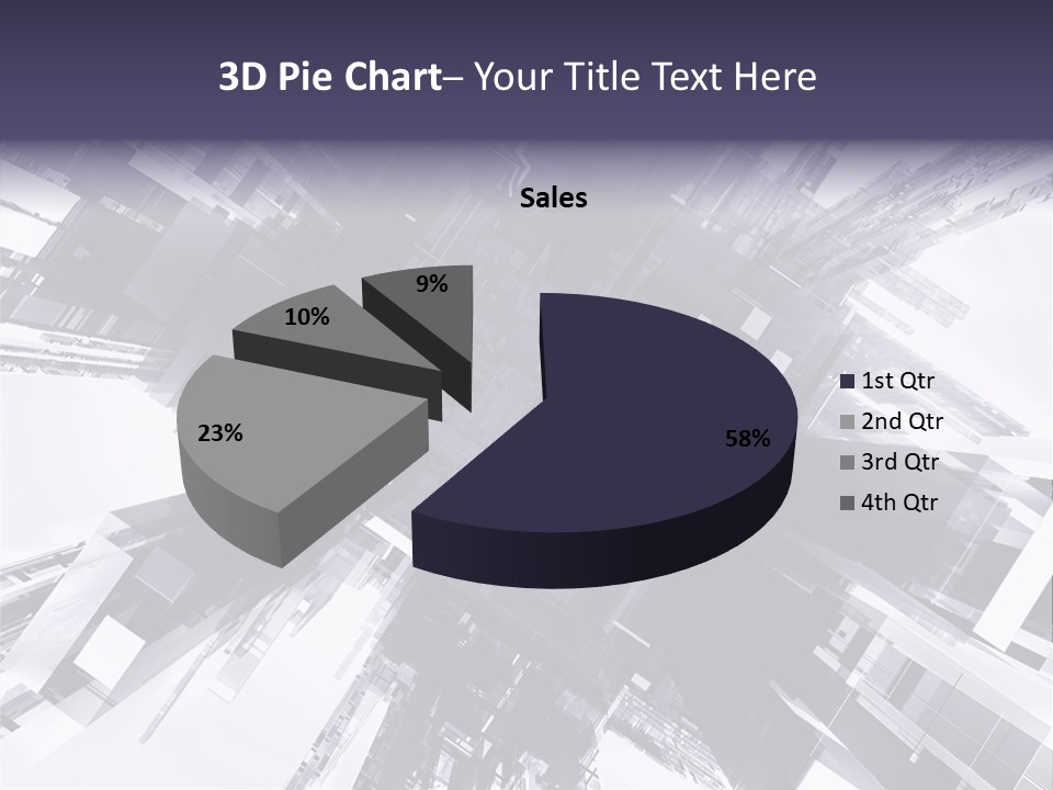 Artistic Realistic Crystal PowerPoint Template