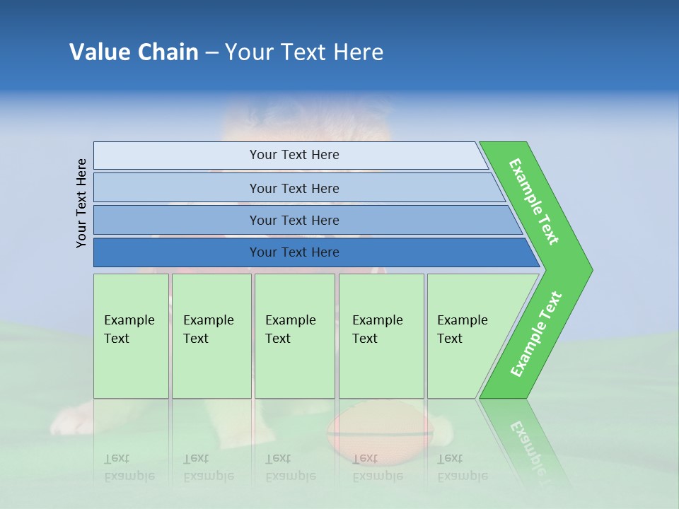 Football Humorous Mammal PowerPoint Template