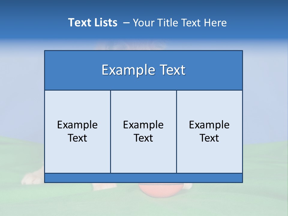 Football Humorous Mammal PowerPoint Template