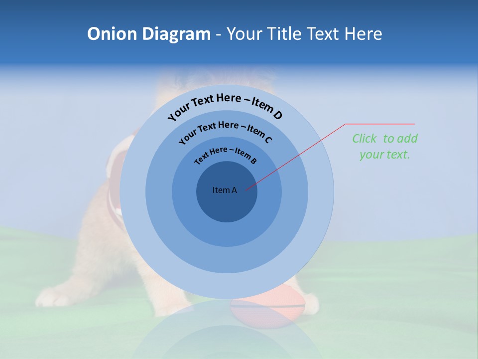 Football Humorous Mammal PowerPoint Template