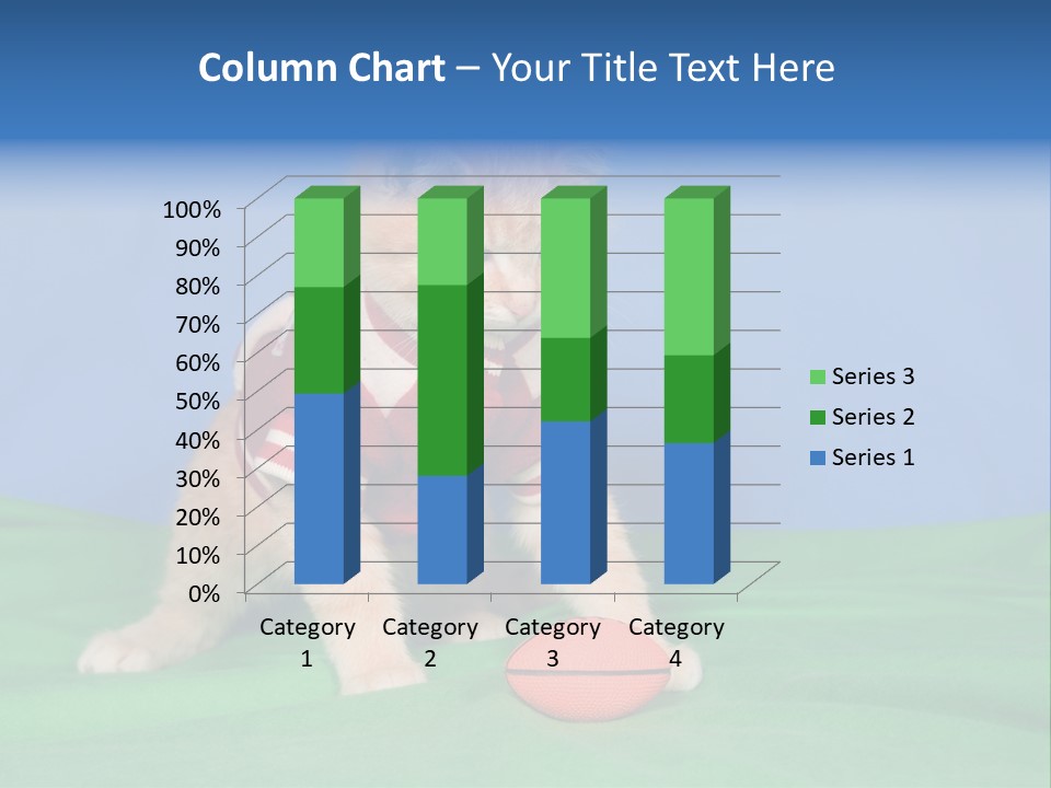 Football Humorous Mammal PowerPoint Template