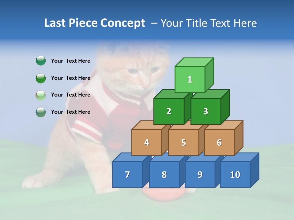 Football Humorous Mammal PowerPoint Template
