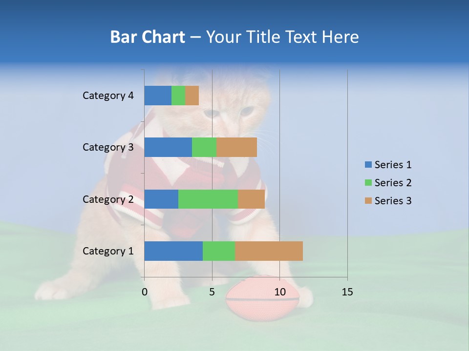 Football Humorous Mammal PowerPoint Template