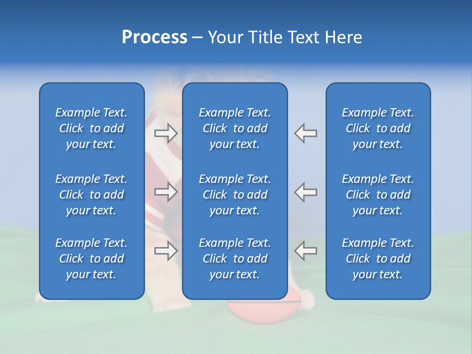 Football Humorous Mammal PowerPoint Template