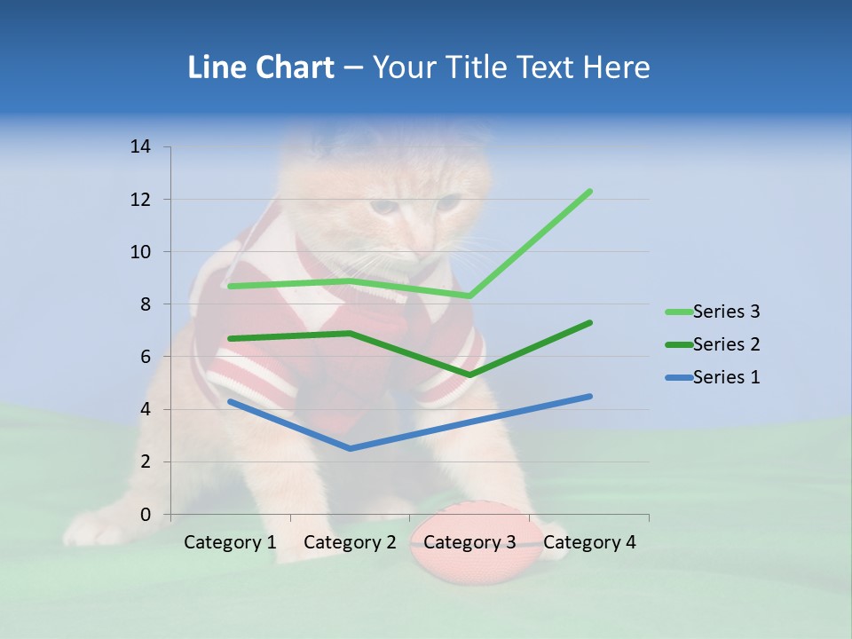 Football Humorous Mammal PowerPoint Template