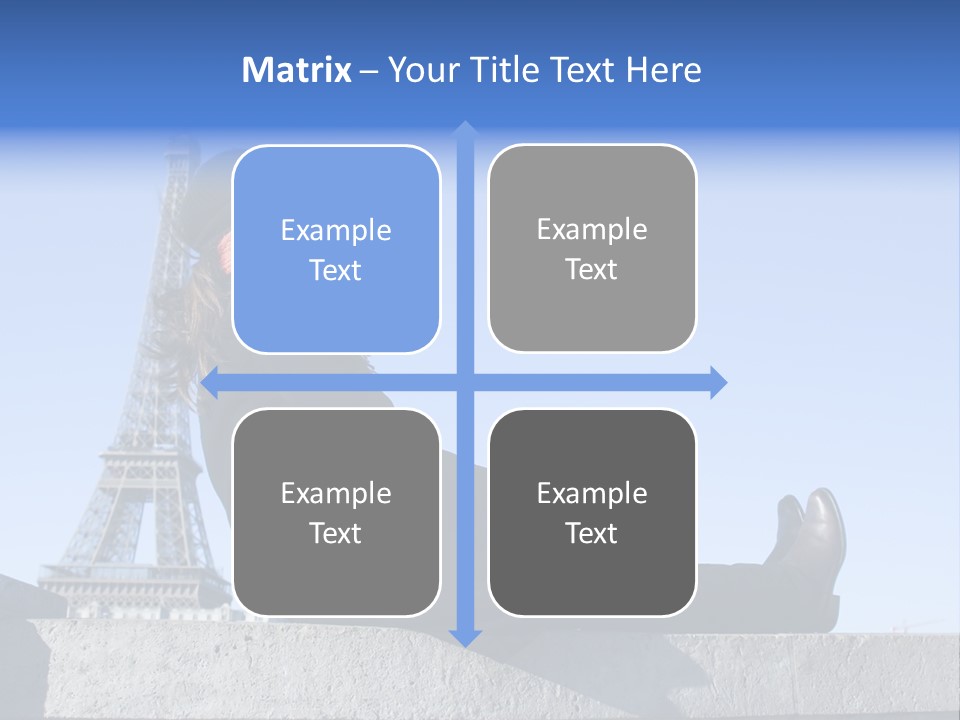 Rest Leaning Monument PowerPoint Template