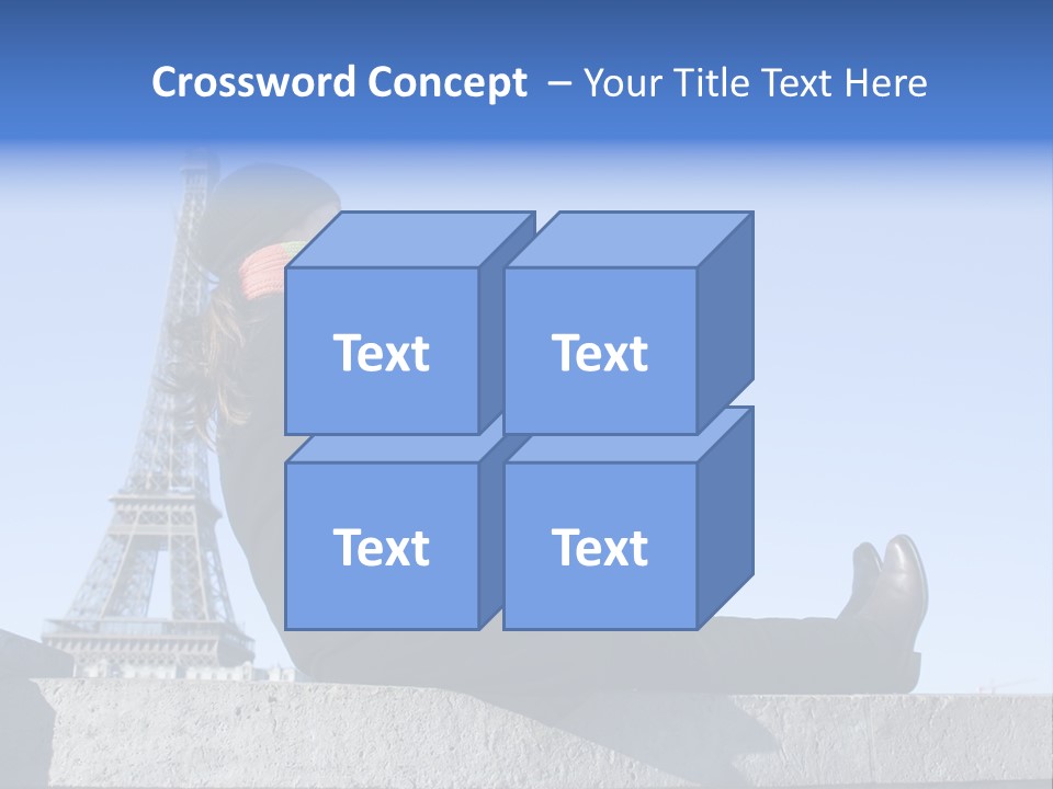 Rest Leaning Monument PowerPoint Template