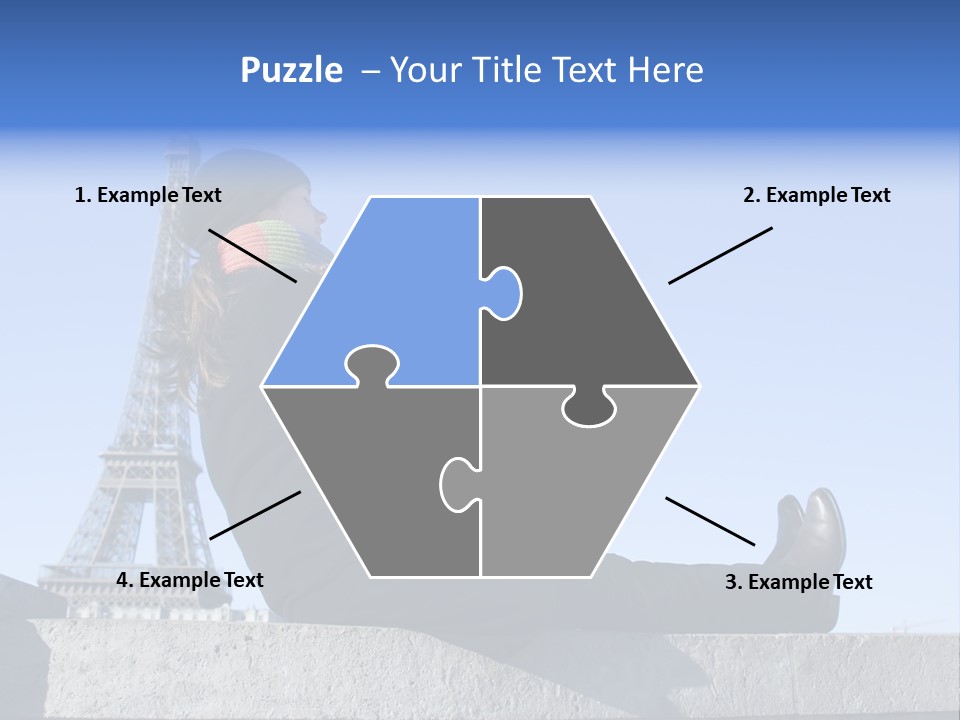 Rest Leaning Monument PowerPoint Template