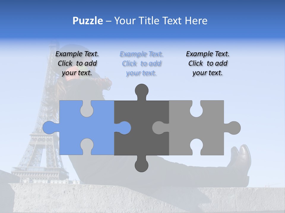 Rest Leaning Monument PowerPoint Template