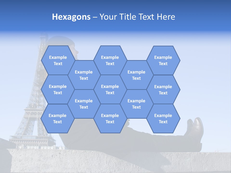 Rest Leaning Monument PowerPoint Template