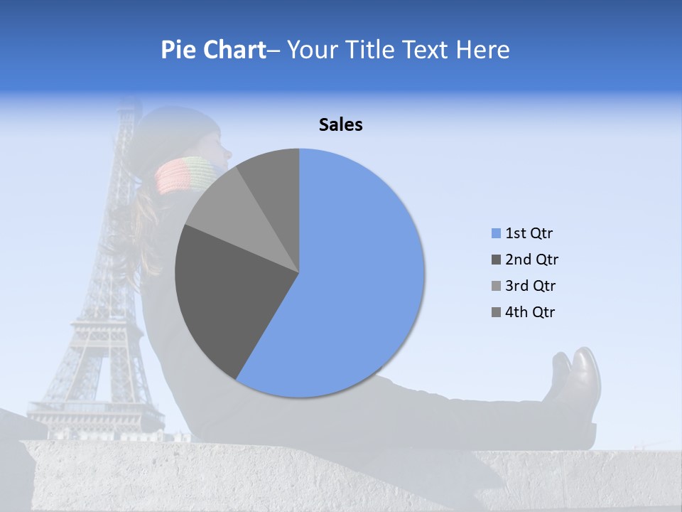 Rest Leaning Monument PowerPoint Template