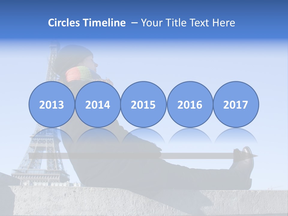Rest Leaning Monument PowerPoint Template