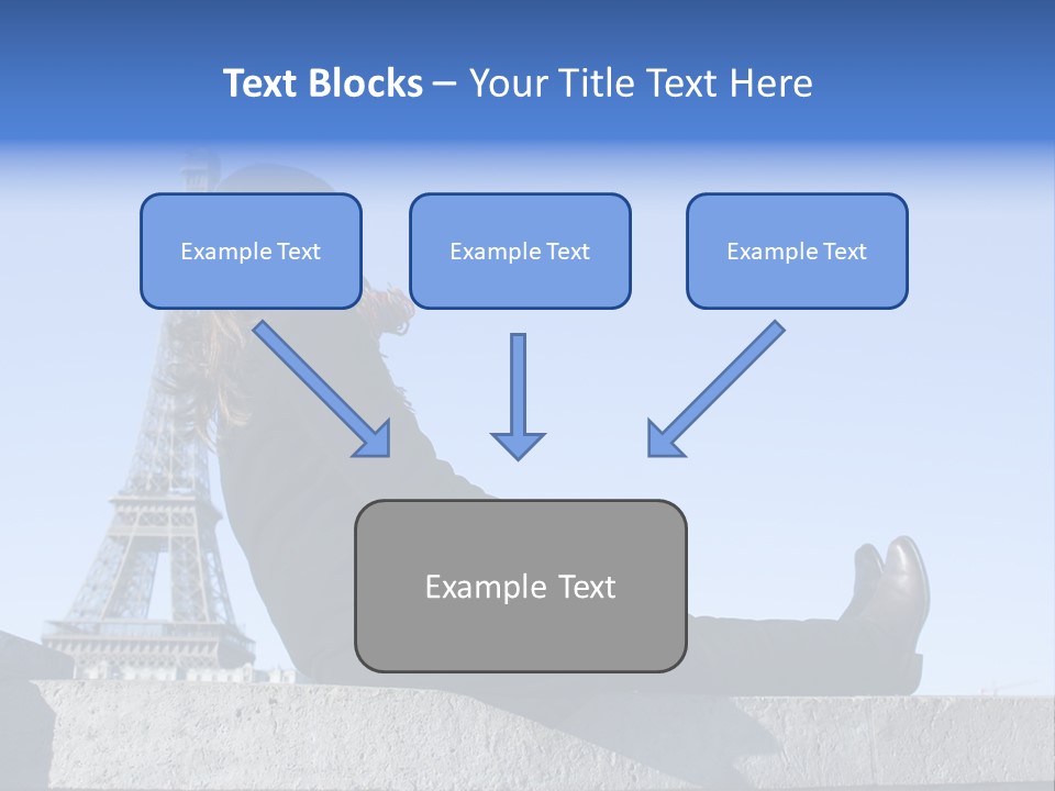 Rest Leaning Monument PowerPoint Template