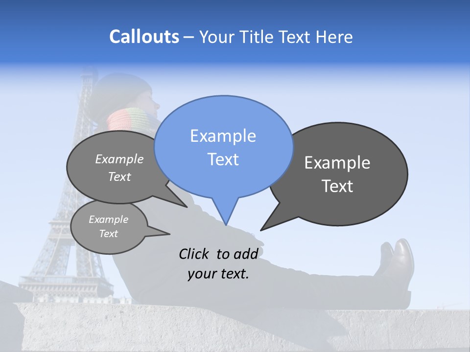 Rest Leaning Monument PowerPoint Template
