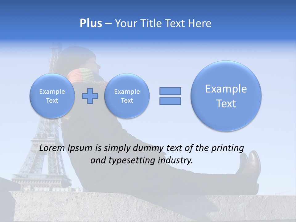 Rest Leaning Monument PowerPoint Template