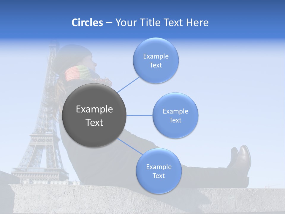 Rest Leaning Monument PowerPoint Template