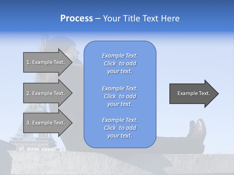 Rest Leaning Monument PowerPoint Template