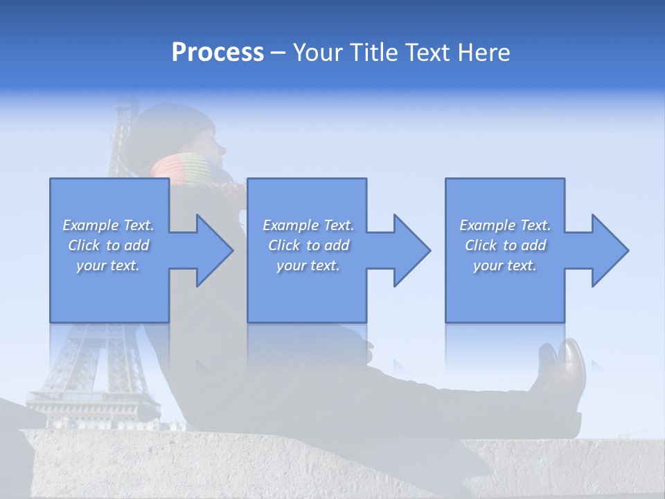 Rest Leaning Monument PowerPoint Template