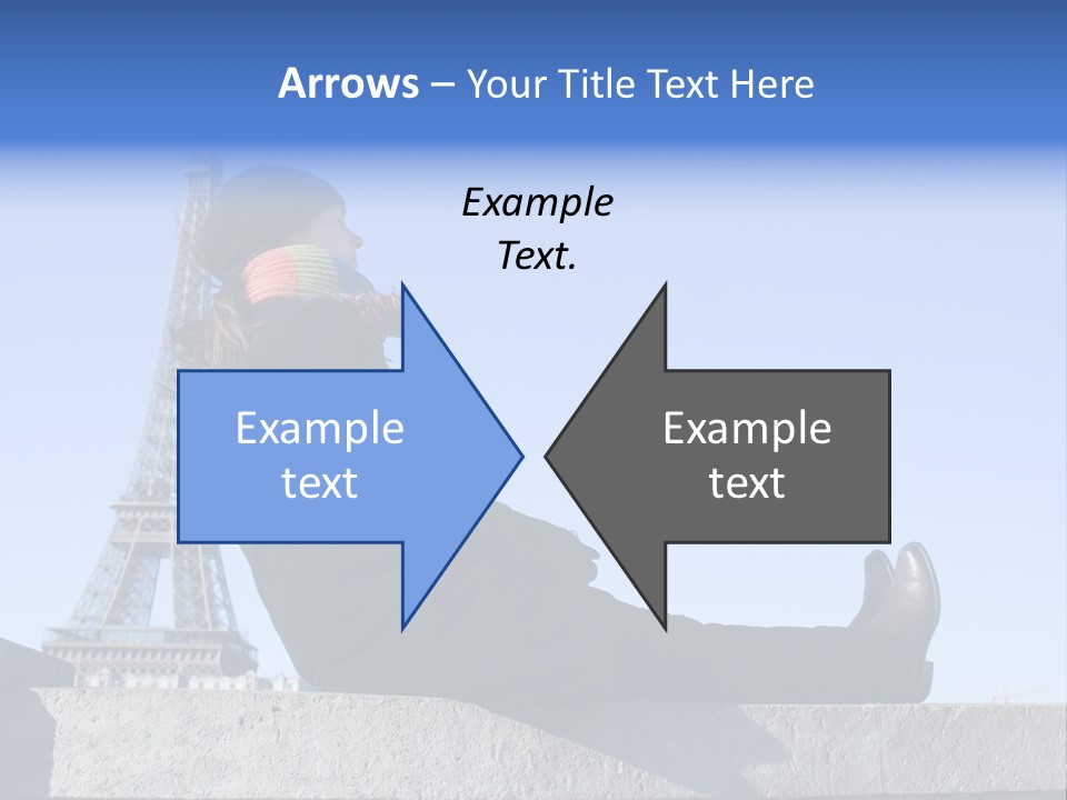Rest Leaning Monument PowerPoint Template