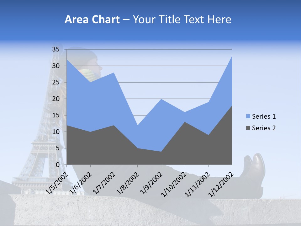 Rest Leaning Monument PowerPoint Template
