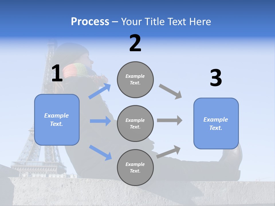 Rest Leaning Monument PowerPoint Template