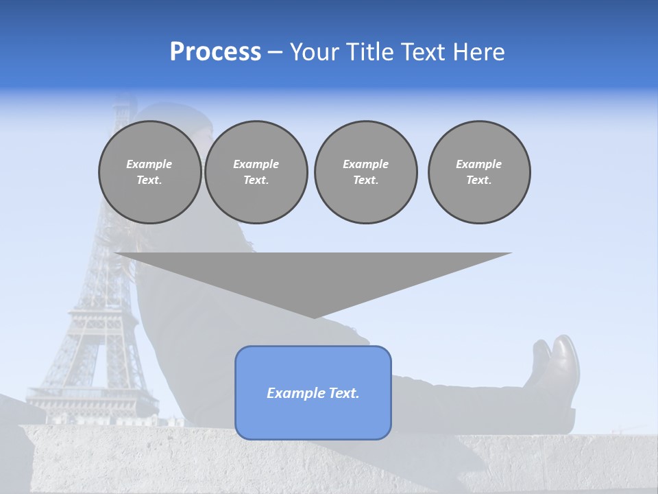 Rest Leaning Monument PowerPoint Template
