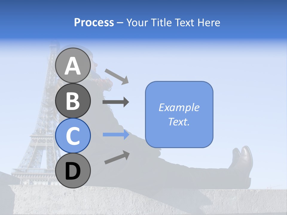 Rest Leaning Monument PowerPoint Template