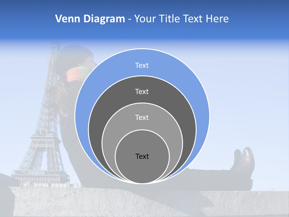 Rest Leaning Monument PowerPoint Template
