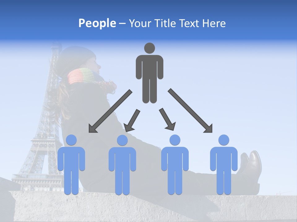 Rest Leaning Monument PowerPoint Template